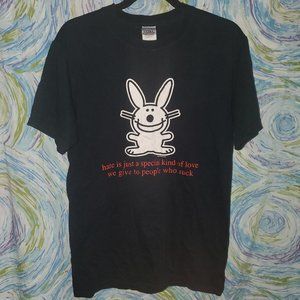 Happy Bunny hate is just a special kind of love we give to people who suck Shirt